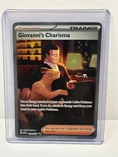Giovanni's Charisma #204 Prices | Pokemon Scarlet & Violet 151 | Pokemon  Cards