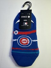 Stance MLB Baseball Chicago Cubs No Show Chalk Socks Men's Size Large 9-12 NWT