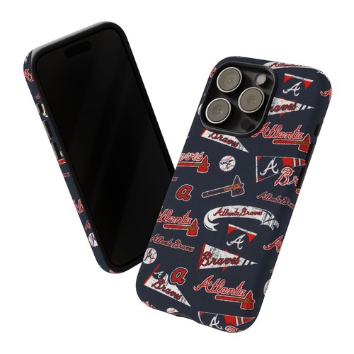 Atlanta Braves Apple iPhone, Samsung Galaxy, and Google Pixel Phone Cases - Picture 21 of 129