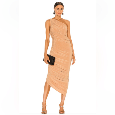 norma kamali diana midi dress Norma Kamali Diana Midi Dress | Black