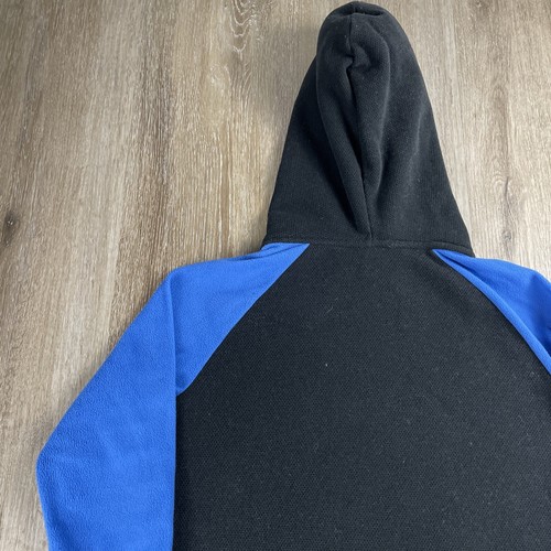 PATAGONIA Mujer Pequeña Micro D Sudadera con Capucha Azul Negro Pullover Polar Sudadera con Capucha Chaqueta - Imagen 13 de 16