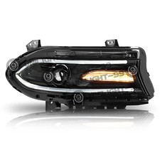 Xenon Hid Headlight For 15-22 Dodge Charger Factory Projector Passenger Headlamp