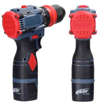 2in1 Lithium Drill Electric Screwdriver 45Nm Torque Brushless Motor Screw Driver