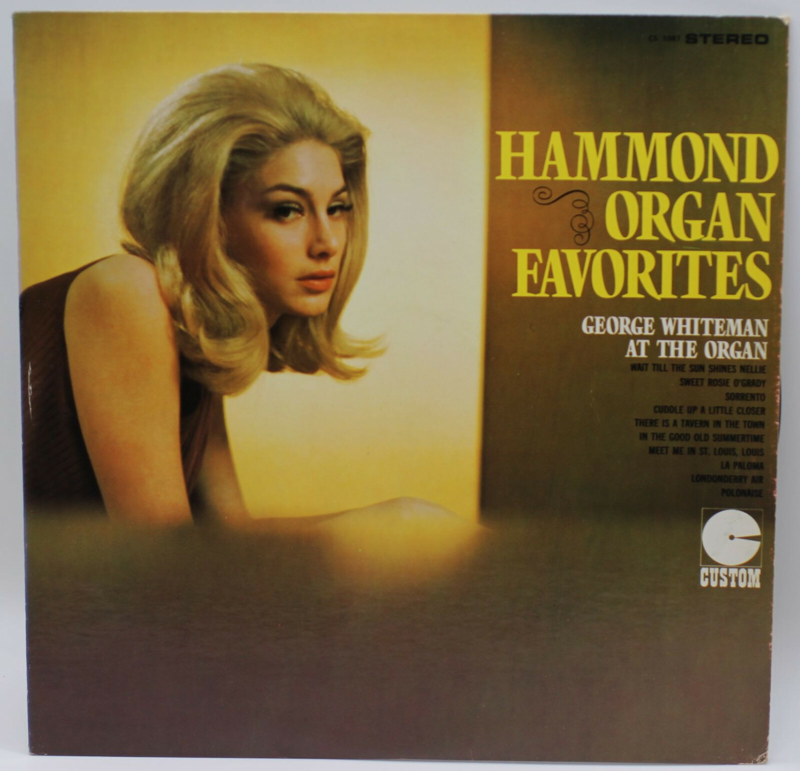 Hammond Organ Favorites - George Whiteman - Custom Records  