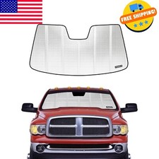 Windshield Sun Shade For Ram 25003500 2002-2009. Reflective Aluminum Windshield Sun Shade For Ram 25003500 2002-2009. Reflective Aluminum