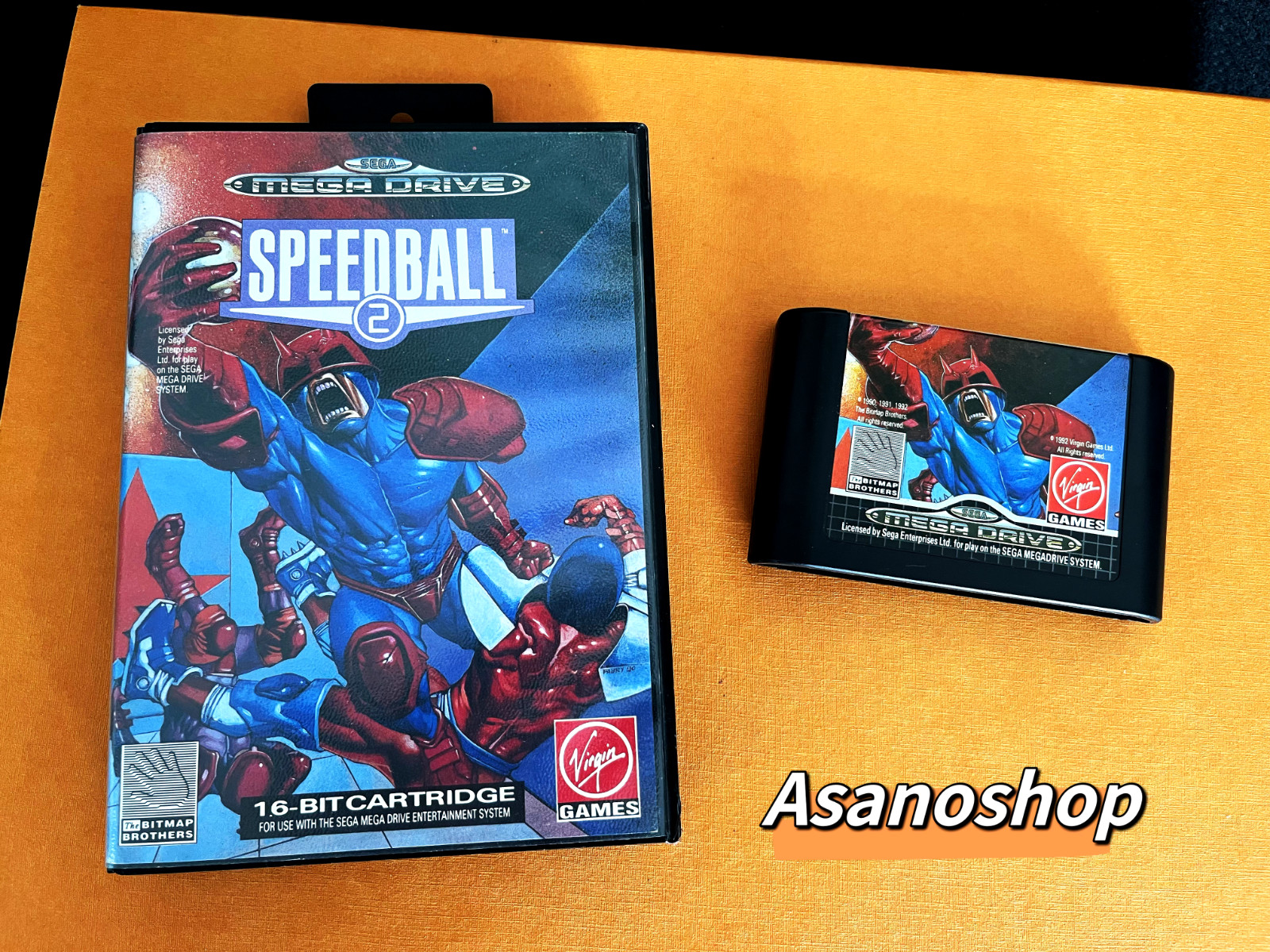 SpeedBall 2  SEGA MEGADRIVE -- sans notice