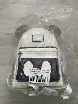 Disney Mickey Hauptattraktion Januar Space Mountain Loungefly Tasche Rucksack Brandneu mit Etikett