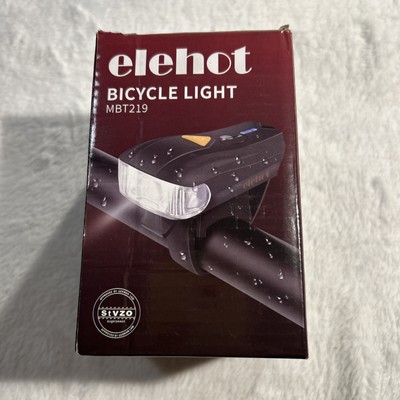 Bicycle Light Elector 4 Modes Weather Resistant NIB Front And Rear