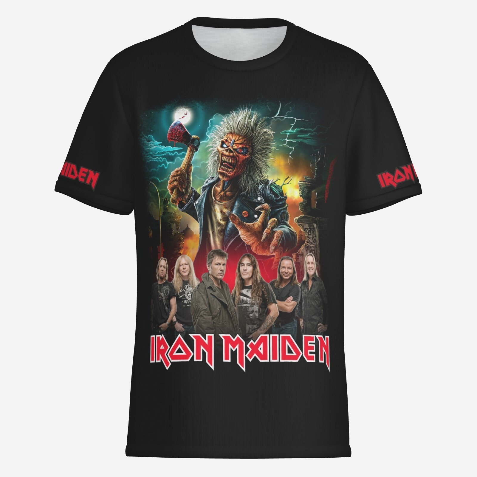 Iron Maiden Fan T-Shirt 50 Jahre / DE Tour 2025 100% Cotton