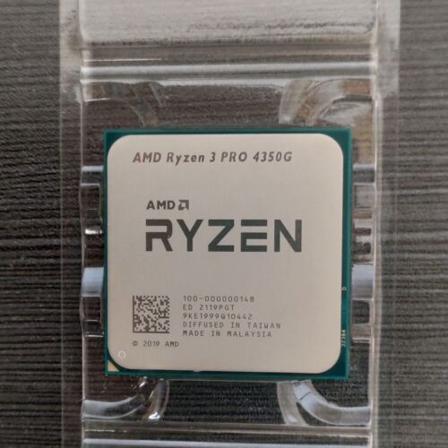 AMD Ryzen 3 PRO 4350G CPU 4-rdzeniowe 8-wątkowe procesory 3,8 GHz R3 65W L3 Cache4MB - Zdjęcie 1 z 1