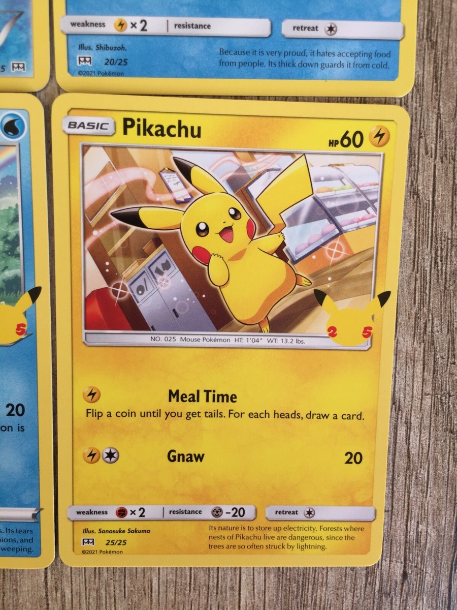 【二度とない！絶版】McDonald’s Pokémon promo Cards Pokemon Card McDonald's Promo Pikachu + 1 Unopened pack 2025