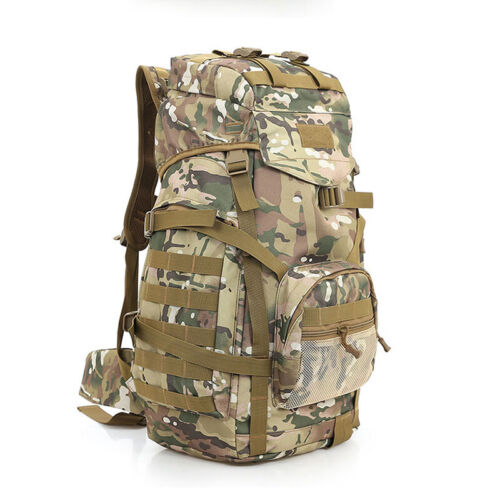 60L Tactica Backpack Impermeable Camuflaje Military Army Luggage Bag - Bild 2 von 14