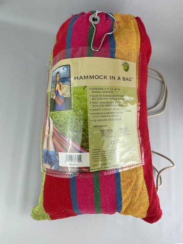 Bliss Hammock In A Bag Oversized 77"L x 60"W #BH-400-D Never Used - 第 1/8 張圖片