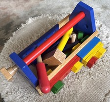 Melissa and Doug Classic Toy Take Along Tool Kit Complete EUC