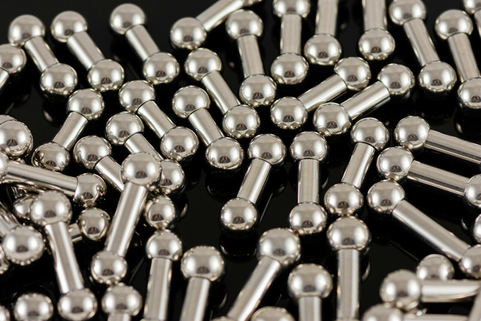 6mm Surgical Stainless Steel Large Gauge Straight Body Piercing Barbell