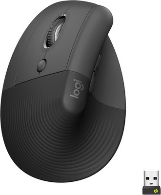 LOGITECH Lift Left Maus in Graphit