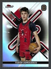 2022-23 Tudor Somacescu Topps Finest Overtime Elite Silver Rookie Refractor #15