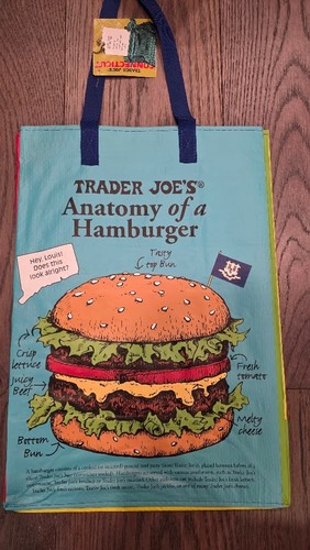 You Pick From Mystery Pack-Trader Joe's Torba na zakupy wielokrotnego użytku / torba na zakupy Fabrycznie nowa z metką - Zdjęcie 19 z 98