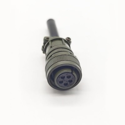 MS3106A14S5S Industrial Circular Connector 5 Pin Female Straight Shell 14S