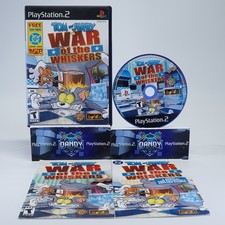 Tom and Jerry War of Whiskers PS2 CIB W/ Manual + Comic - PlayStation 2