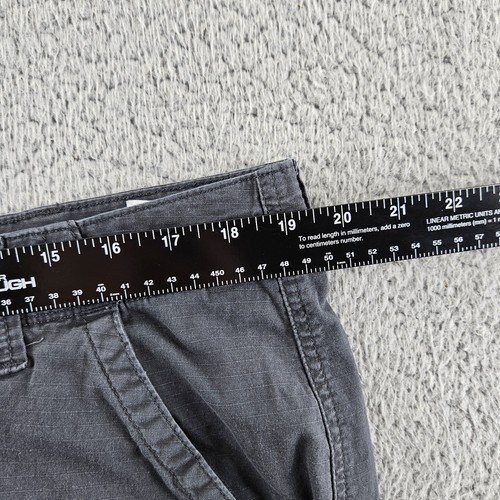 Pantalones Cortos Carga Wrangler Para Hombre 38 (38x10) Gris Ripstop Utilidad Ropa de Trabajo Bolsillos - Imagen 9 de 17