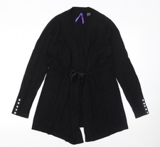 Séraphine Women’s Black Maternity Knit Cardigan M Viscose Blend