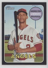 2018 Topps Heritage Black Border /50 Andrelton Simmons #29 08jk