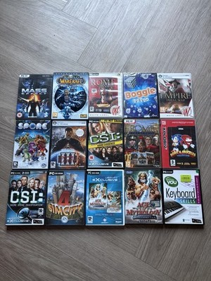 PC Games Joblot Disc Bundle Cd Rom Cases | eBay UK