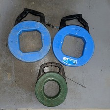 Fish Tape Wire Cable Line Puller Set Of 3