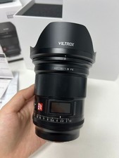 Used Viltrox FE 16mm f1.8 Sony E Mount Full Frame Lens with Hood Caps