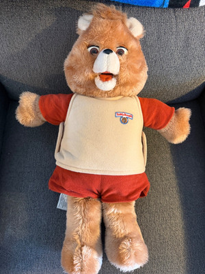 Teddy Ruxpin Vintage 1985 Alchemy II WOW Worlds of Wonder -Tested & Works!