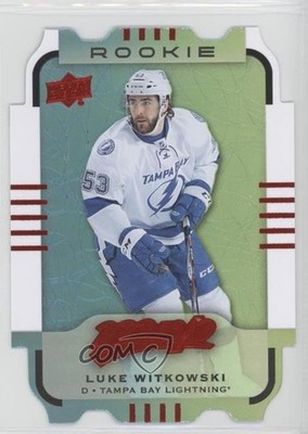 2015-16 MVP Teal - Level 3 Colors & Contours Luke Witkowski #177 Rookie RC 1hh