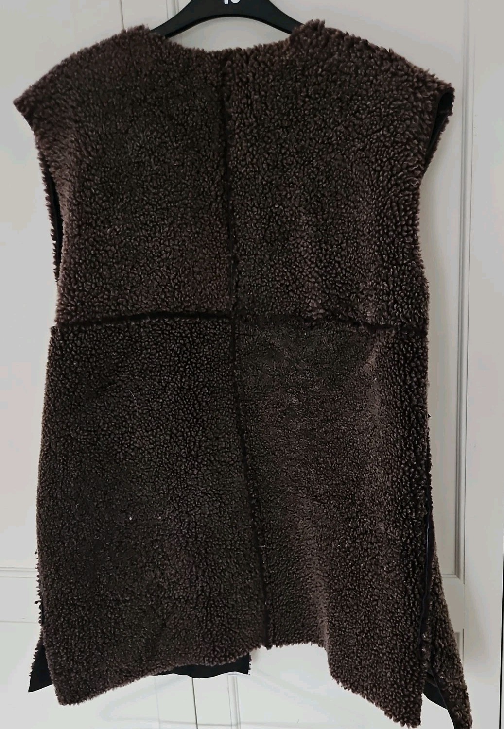 Patsy Sheldon Phase Eight Brown  Sheepskin waterp… - image 6