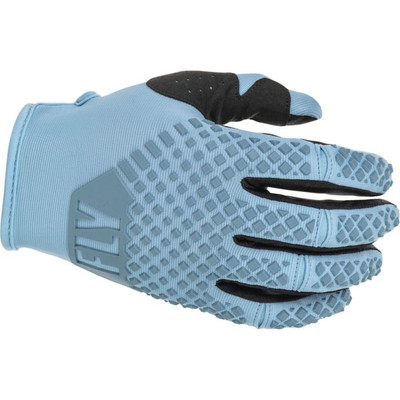 Fly Racing Kinetic Youth MX Handschuhe Kinder Offroad hellblau