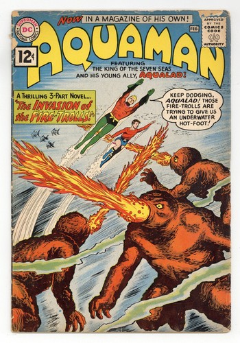 Aquaman #1 GD+ 2.5 1962