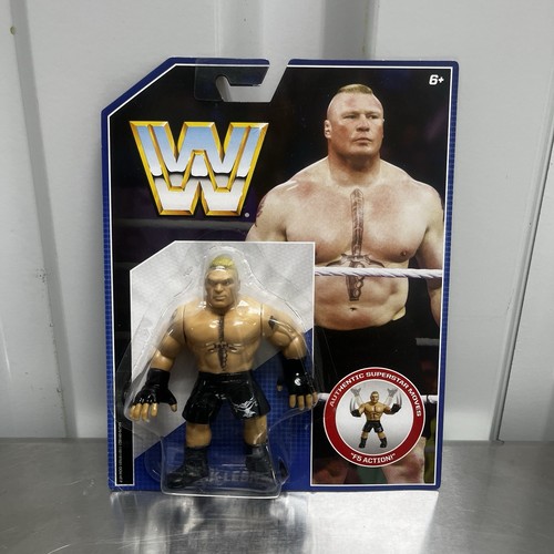 Brock Lesnar WWE Mattel Retro Series 1 Action Figu...