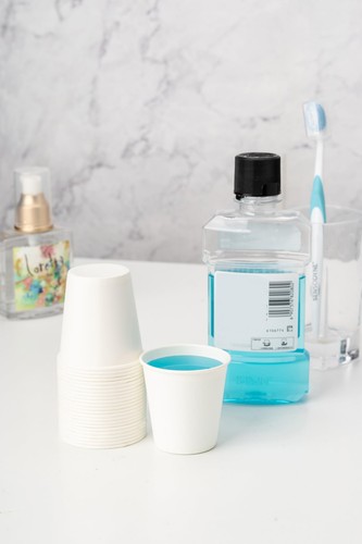 3 oz 600 Pack Disposable Paper Coffee Bathroom Cups, Small White Mouthwash Cu... - Picture 4 of 8