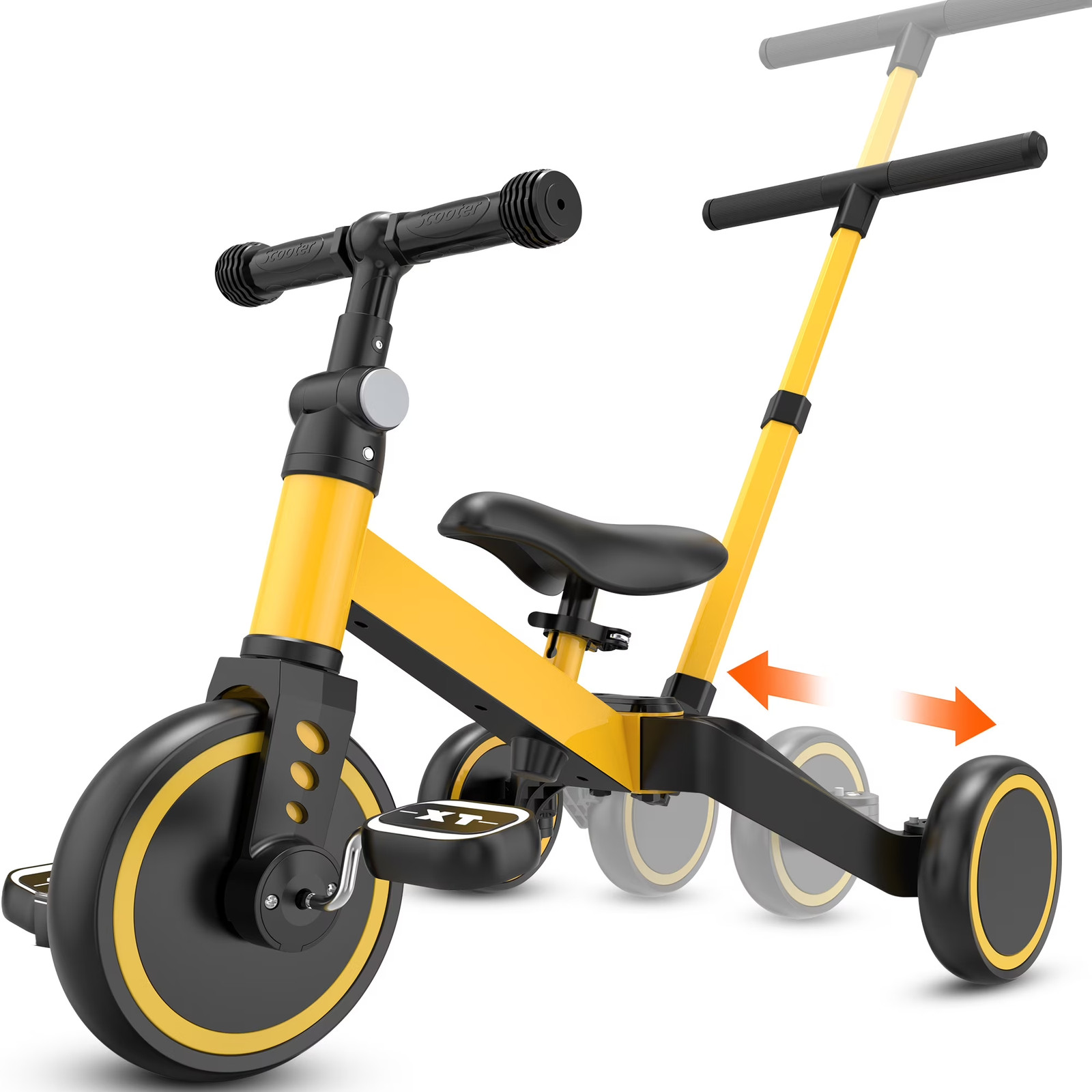 4 in 1 Toddler Bike, Kids Tricycle for 1-5 Years Old, Toddler Tricycle for Boy G