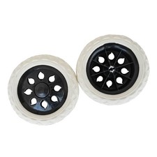 2x roulette de caddie roue de valise Durable pour bagages voyage Shopping