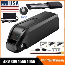 Li-ion ebike Battery 36V 48V 10Ah 15Ah 20Ah for 200-2000W Electric Bicycle Motor