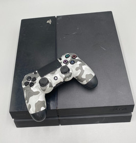 Sony PlayStation 4 PS4 CUH-1115A 500GB Black Gaming Console + BLK Camo Control C