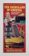 mid-1970s NORTHERN KENTUCKY  The Rhineland of America  tourist brochure
