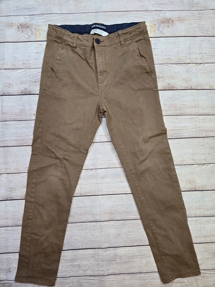 H&M Niños RGNL y Auténticos Pantalones Caqui Ajustados Talla 11-12Y EUR 152 Foto 2 de 4