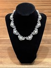 Margot De Taxco Sterling Silver 15” Choker Necklace Signed #222 Los Castillo — photo 1