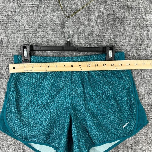Nike Running Gym Shorts Mädchen Extra Large Grün Alligator Print Gefüttert Dri-Fit - Bild 7 von 11