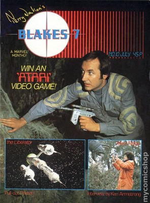 Blakes 7 #10 FN- 5.5 1982 Stock Image Low Grade