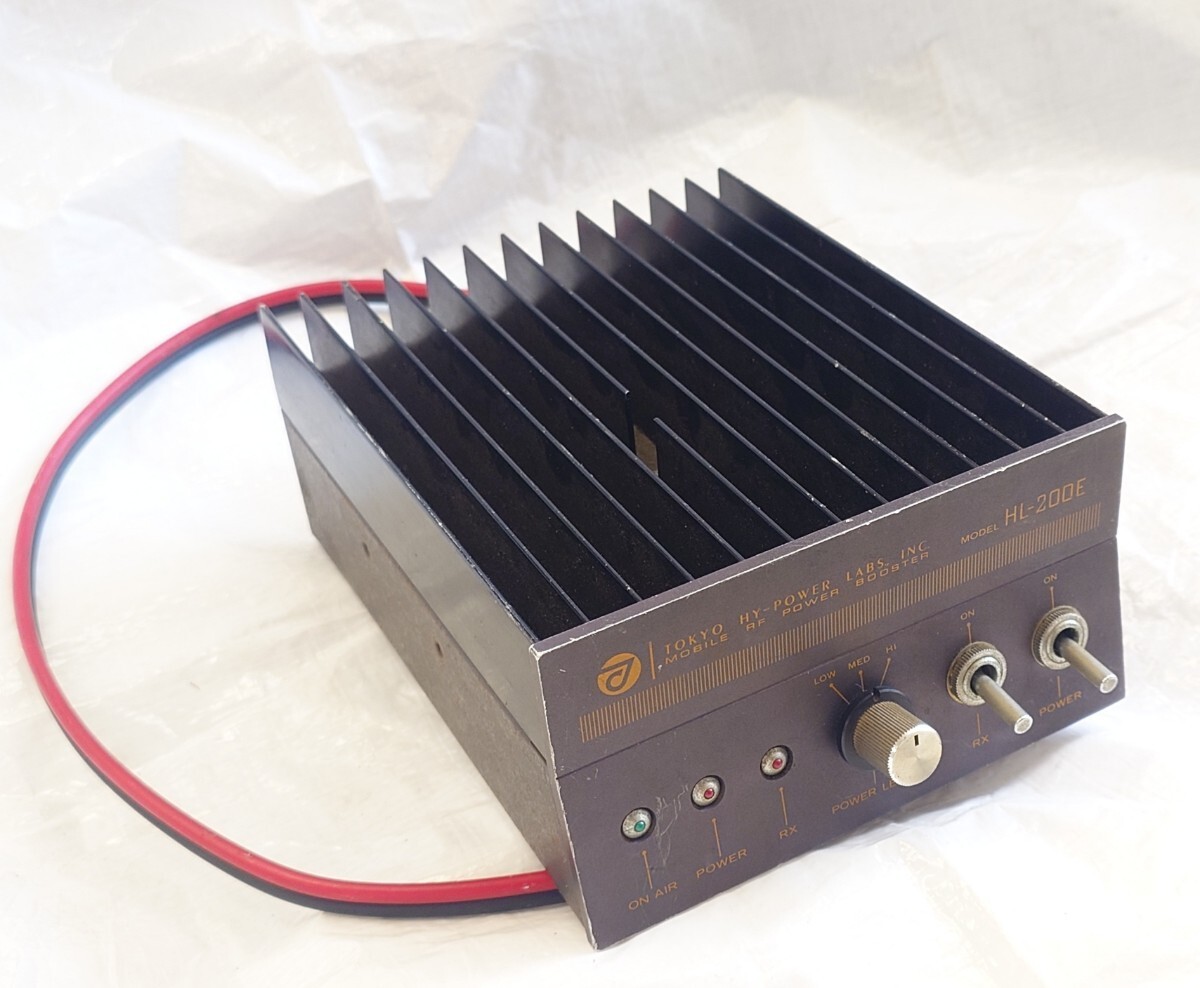 Tokyo Hy-Power HL-200E HF Linear Amplifier 200W 1.8-30MHz Tested