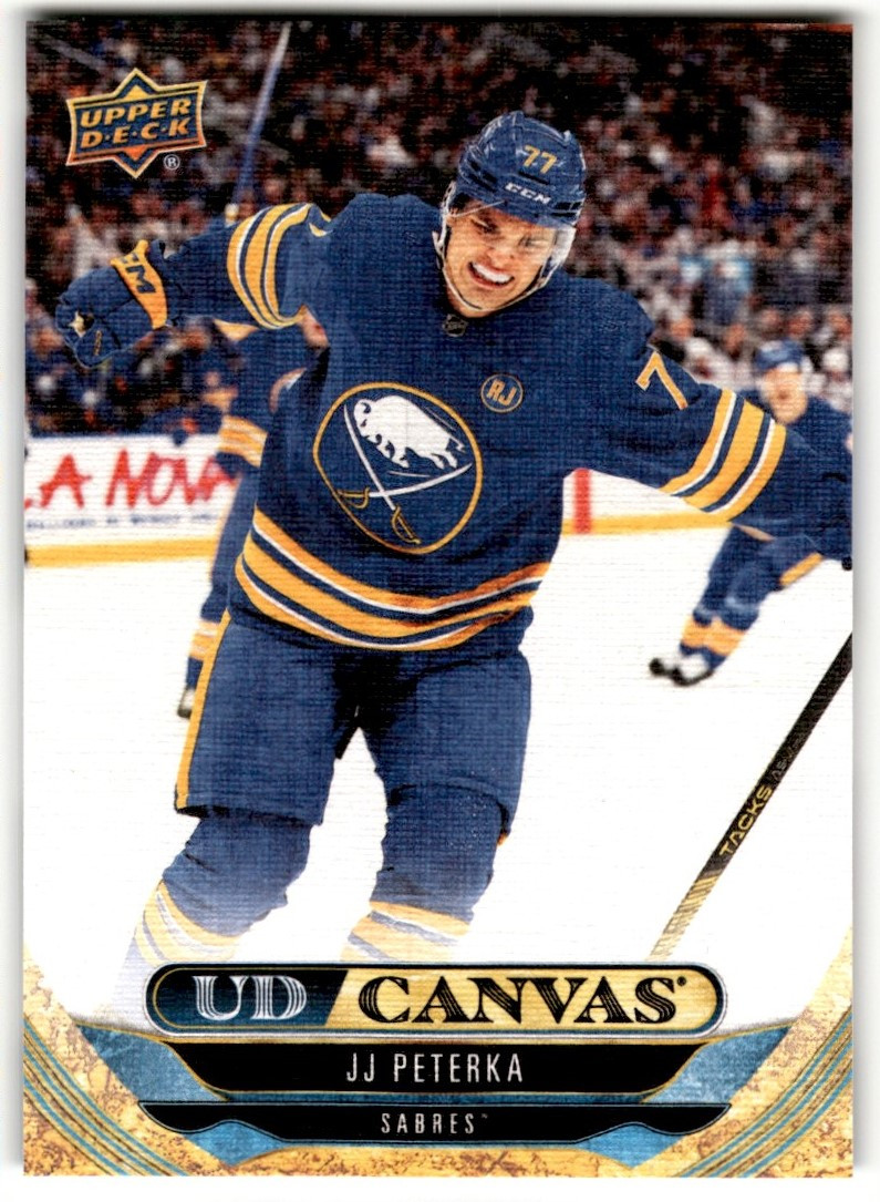 JJ Peterka 2024-25 Upper Deck UD Canvas #C142 Buffalo Sabres