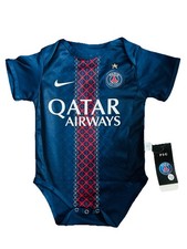 PSG Paris Saint-Germain Baby Bodysuit Jersey Norris 25 Blue Size 12