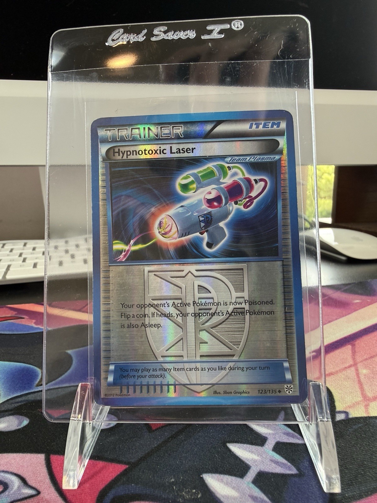 Pokemon Card - Hypnotoxic Laser (Team Plasma) Plasma Storm 123/135 Reverse Holo
